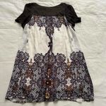 Axes Femme gem and lace print dress with beaded neckline details Black Size M Photo 5