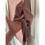 Wishlist Dusty‎ Rose Dolman Sleeve Keyhole Neck Medium Top Twist Front M Women’s Photo 4