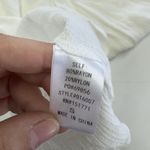 Gilli Blouse Womens Small Sheer Puff Short Sleeve Top Rayon Nylon OT6007 White Photo 3