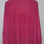 New Direction Pink Sheer Long Sleeve Top Photo 0