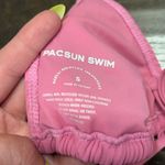 PacSun NWOT  Eco Pink Carly Ribbed Triangle Bikini Top Photo 3