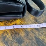 Prada  Milano Vitello Lissato Black Leather Top Handle Bag Authentic Designer Photo 5