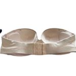 DELIMIRA Seamless Strapless Bra Beige 34C Plunge V Neck Backless Convertible Tan Size undefined Photo 7