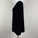 CP Shades Sibella Top Womens Small Velvet Silk Blend Boxy 3/4 Sleeve Oversized S Photo 5