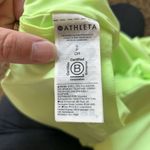 Athleta  Women's Seychelles One Piece Neon Green/Yellow Bathing Suit Swim‎ Small Photo 4