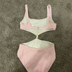 Solid & Striped  Bailey One Piece Pale Pink Swimsuit Photo 2