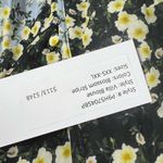 Parker Green Floral Villa Long Sleeve Blouse Small New Photo 4