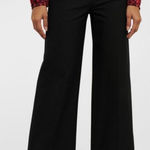 Derek Lam  10 Crosby Delos Cropped Wide-Leg Sailor Pants in black womens size‎ 4 Photo 0