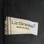 Vintage Black Lace Overlay Open Front Vest By Liz Sinclair Size undefined Photo 6