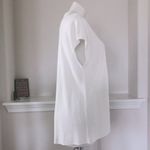 Anne Klein  Sweater Embellished Knit Top Mock Neck Pullover White Size XL NWT Photo 6