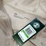 Under Armour NWT Rival Terry Hoodie Sweatshirt Longsleeve Cropped 1/4 Zip Pink L Photo 11
