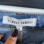 Almost Famous  Distressed Blue Denim Skinny Jeans Size 5 GUC #4533 Photo 5