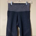 Athleta Lurex Twilight Tights Metallic Black leggings small Photo 2