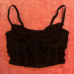 Gilly Hicks  Corset Top Black Photo 0