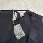 Old Navy Sz S 100% Silk Black Y2k Going Out Top Peplum Preppy Grunge Whimsigoth Photo 4