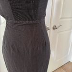 Anthropologie Strapless Linen Blend Twist-Front Midi Dress. Size XS. MSRP $168 Photo 11