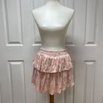 Love Shack Fancy Love‎ Shack Fancy Ruffle Mini Skirt Ballet Pink - Size S - NEW With Tags. Photo 1