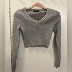 Brandy Melville  Milena cropped long sleeve sweatshirt Photo 1