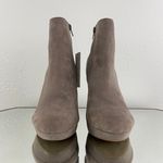 REPORT Taupe Tan Faux Suede Lyle Streetwear High Block Heel Ankle Boots NEW Size 8 Photo 6