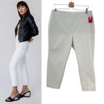 Spanx  Silver Linings Slim Straight Pants Classic White Size XL Petite‎ Photo 1
