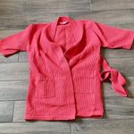 Waffle knit house coat robe Size L Photo 0