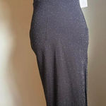 Black lace shimmer sexy fairy Y2K moto party maxi dress cocktail formal‎ 5 Photo 0