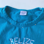 Belize Central America T Shirt Blue Festive Cruise Photo 2