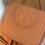 Tory Burch  dusty Pink leather Fleming backpack purse bag gold adjustable straps Photo 3