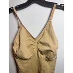 Brand New Unbranded Nylon Spandex Blend Shapewear Bodysuit NWOT Sleeveless M/L Tan Size M Photo 2