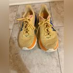 Hoka Mach 5 Running Shoes in Orange, Pink, & Blue Photo 6