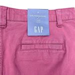 Gap  Girlfriend Chino Stretch Mid Rise Rose Pants Size 6 NWT Photo 2