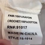 Solitaire Swim  Swim Cold Shoulder Lightweight Cover-Up Size Large Photo 7