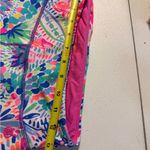 Lilly Pulitzer Luxletic Capri Crop Legging Gumbo Limbo Print Size Medium Mesh Photo 3