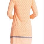 Cabana Life Cabana Shift Dress Fisher Island Print Comfy Stretch Size Small NWOT Orange Photo 8