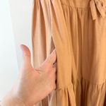 Lulus Tie Front Tiered Maxi Dress Photo 4