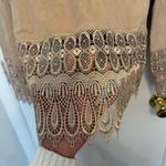 Bagatelle Suede Nude Blazer Size Small Photo 6