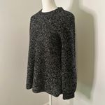 Athleta Sierra black & white knit long sleeve crewneck sweater size XS Photo 3