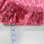 Talbots  Women's‎ Button Up Pleated Coastal Pink Blouse Top Size L Cotton Beach Photo 7