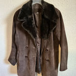 Brown leather jacket Photo 0