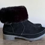 Propet Tabitha Black Fur Topped Women’s Boot Size 10 Wide #463 Photo 2