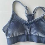 PINK - Victoria's Secret Victoria's Secret PINK Velvet Sports Bra Blue XS Photo 3