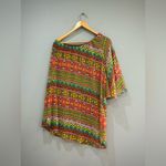 Anthropologie Brown Judith March One-Sleeve Mini Dress Size L EUC Photo 3