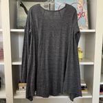 Free People WE THE  Laguna Gray Thermal Long Sleeve Top Photo 4