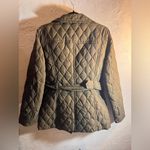 J.Crew Women's Utility Jacket Quilted Khaki Green M Photo 8