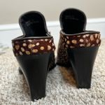 Vintage Havana  Dante Spotted Brown Block Heel Ankle Boots Size 7.5 Photo 2