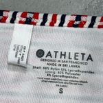 Athleta Jacquard Mid Rise Bikini Swim Bottoms size Small Photo 6