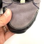 Ahnu Hiking Shoes Women US 8 Leather Waterproof Vibram Outsole Gray Purple AS IS Photo 4