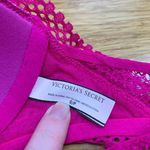 Victoria's Secret Bralette Womens Small Pink Lace Racerback Wireless Padded Bra Photo 2