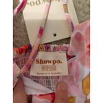 Show Po. Ain't No Sweetie crop Top Pink Size 8 NWT Photo 5