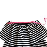 ZARA Strapless Black and White Stripe Mini Dress Size S Blogger Favorite Photo 9